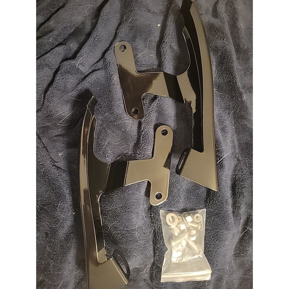 Black Metal Rear Fender Saddlebag Filler Panel Strips 𝟐𝟎𝟎𝟗-𝟐𝟎𝟏𝟑 𝐇𝐚rley